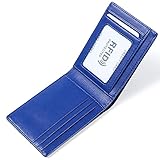 Echtleder Geldbeutel für Männer Flaches Design mit RFID Ausleseschutz-Funktion...