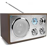 Blaupunkt RXN 180 Nostalgieradio in zeitlosem Holz-Design, mit PLL-UKW-FM-Radio,...