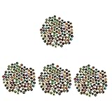 SEWACC 400 Stück Leuchtende Augenklappe Augapfel Für Diy-Katzenaugen Ring-Zubehör...