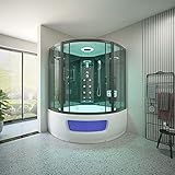 TroniTechnik® Dampfdusche Komplettdusche 2 Personen 4in1 Duschtempel Whirlpool...