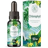 Chlorophyll Tropfen - Flüssiges Chlorophyll aus Weizengras, Alfalfa und Chlorella - ohne...