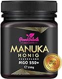 Manuka Honig | MGO 550+ | 250g | Das ORIGINAL aus NEUSEELAND | HOCHAKTIV, PUR,...