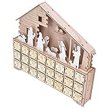 Kadimendium Weihnachtskalender, wiederverwendbares, exquisites Adventskalender-Ornament...