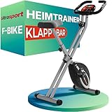 Ultrasport F-Bike Folding Exercise Bike - Extra Silent with Relax Foam Seat and LCD...
