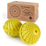 Hinrichs Waschball für Waschmaschine - 2 Stück – Waschkugel für Waschmaschine mit...