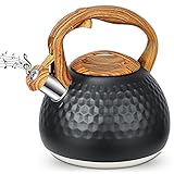 Herd Pfeifkessel, 3liter wasserkessel Retro Teekessel, flötenkessel edelstahl,...