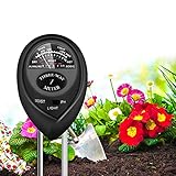 yoyomax Bodentest-Set, 3-in-1 Bodentester pH-Feuchtigkeitsmesser,...