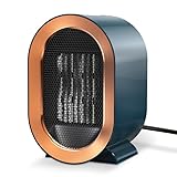 Tiptop Home Mini Keramik Heizlüfter Elektroheizung für Räume und Badezimmer, 2...