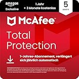 McAfee Total Protection 2025 (5 Gerät) | 15 Monate | Virenschutz, VPN, Betrugsschutz,...
