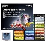 MUNGYO Gallery Soft Oil Pastellkreide-Set, 48 Farben (inkl. Ölpastellkreid-Set,...