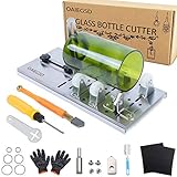 Glasschneider für Flaschen, Glasflaschenschneider zum Schneiden von Wein, Bier, Mason...