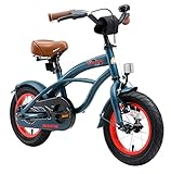 BIKESTAR Kinderfahrrad für Jungen ab 3-4 Jahre | 12 Zoll Kinderrad Cruiser | Fahrrad für...