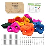 Trymaker Klettergriffe, Kinder Klettersteine für Kletterwand, 15 Stück Kletterwandgriffe...