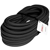 Seilwerk STANKE Gummiseil Expanderseil Schwarz 4 mm 10 Meter - Gummileine Spannseil...