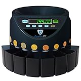 Automatischer Euro Münzzähler & -sortierer Geldzählmaschine SR1200 Geldzähler...