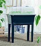 Hochbeet mit Deckel Gewächshaus für Balkon Terrasse Frühbeet Kräuterbeet Treibhaus...