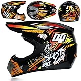 ARMAAN Herren Damen Integralhelm Motocross Jugend Downhill Mountainbike Motorrad...