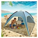 ZouGAOYuAn Outdoor-Zelt UV 50+ Schutz Strand Sonnenschutz Strandzelt Sonnenschutz Cabana...