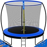 KESSER® Trampolin Ø 244 cm | TÜV Rheinland GS Zertifiziert | Gartentrampolin...