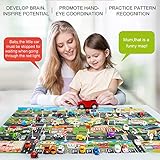 Kids Play Mat City Road Buildings Parking Map Game Scene Map With Traffic Sign Moosgummi...