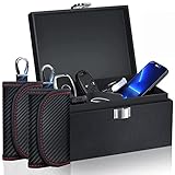 Keyless Go Schutz Autoschlüssel Box，Keyless Go Schutz Box und 2 Pack Faraday...