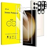 JETech Schutzfolie für Samsung Galaxy S23 Ultra 5G 6,8 Zoll mit Kameraschutz, Flexibler...