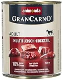 animonda GranCarno Hundefutter, Nassfutter für erwachsene Hunde, verschiedene Sorten 6 x...