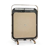 Klarstein HeatPal Marble Blackline Infrarot-Heizung mit Thermostat - mobiles Heizgerät,...