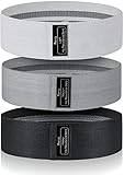 RenoJ Resistance Bands, Widerstandsbänder Fitnessband Bootyband, 3 Set Pilates...