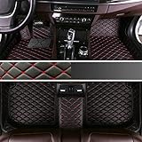 Personalisierung Anpassen Autofussmatten - 3D Luxus PU-Leder Auto Fussmatten...