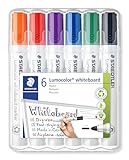STAEDTLER Whiteboard Marker Lumocolor, trocken und rückstandsfrei abwischbar von...