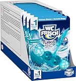 WC-Frisch Kraft Aktiv Türkisspüler Meeresfrische (10er Pack), WC Reiniger für eine...