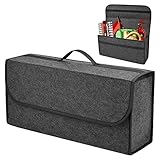 Kofferraumtasche, Kofferraum-Organizer Toolbag, Tragegriff, Robuster Grauer...