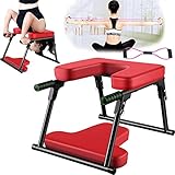 Yoga Kopfstandhocker, Zusammenklappbar Yoga Kopfstandstuhl für Zuhause und...