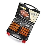 Qiping 2 x Magnet Wireless LED Blitz Orange, 12/24V Gelb Kennleuchte Kabellos...