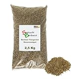 Rasen Berliner Tiergarten Grassamen Rasensamen Rasensaat Gras 2,5kg - Eleganter...
