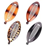 Bananenspange,4 Stück Vintage Fischschwanz Haarspange Französische Bananen...
