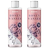 Rosenwasser Gesichtswasser 2x200ml Monte Nativo (400ml) - Rose water for face 100%...