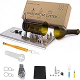 Glasschneider für Flaschen, Glasflaschenschneider DIY-Gerät zum Schneiden von Bier-,...