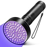 Coquimbo UV Schwarzlicht Taschenlampe mit 100 LEDs, Ultraviolett Handlampe...