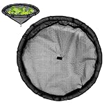 Schwimmende Flora Fischbarriere, 45cm Rund Schwimmende Pflanzinsel, Feinmaschig,...