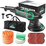 Exzenter Poliermaschine,BATOCA 700W Auto Poliergerät,21mm Orbital Polierset,6...