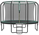 SONGMICS Trampolin Ø 305 cm, Gartentrampolin für Kinder mit Sicherheitsnetz,...