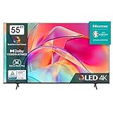 Hisense 55E7KQ QLED Smart TV 139 cm (55 Zoll), 4K, HDR10, HDR10+ decoding, HLG, Dolby...
