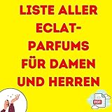 Liste aller Eclat-Parfums für Damen und Herren