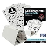 Novokill Lebensmittelmotten Falle 5er – Giftfreie Pheromonfalle gegen...