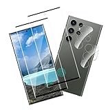Joywing für Schutz Samsung S23 Ultra Displayschutz, für 9H Kratzfest...