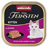 animonda Vom Feinsten Kitten, Nassfutter für wachsende Katzen im ersten...