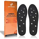 ORTHOPEO Akupressur Einlegesohlen Magneten Damen (bis Gr.41) I 1 Paar I Magnetische...