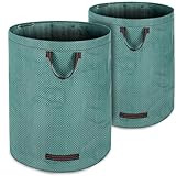 GARDEBRUK® Gartenabfallsack 2x280 Liter 50 kg Belastbarkeit doppelte Nähte 3...